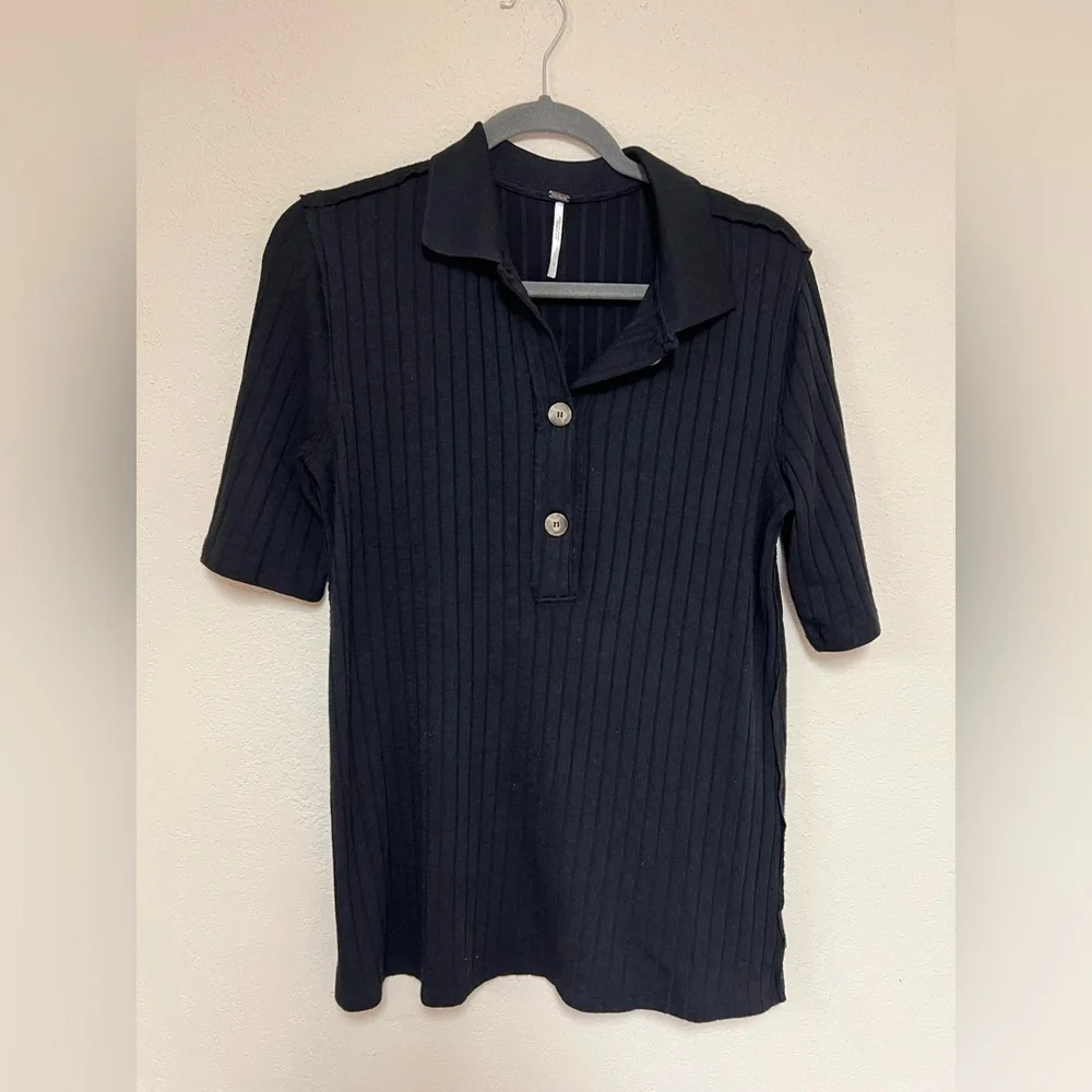 Free People collared tunic